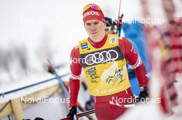 03.01.2021 Val Mustair, Switzerland (SUI): Alexander Bolshunov (RUS) - FIS world cup cross-country, tour de ski, pursuit men, Val Mustair (SUI). www.nordicfocus.com. © Modica/NordicFocus. Every downloaded picture is fee-liable.