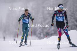 03.01.2021 Val Mustair, Switzerland (SUI): Mark Pollock (AUS) - FIS world cup cross-country, tour de ski, pursuit men, Val Mustair (SUI). www.nordicfocus.com. © Vianney THIBAUT/NordicFocus. Every downloaded picture is fee-liable.