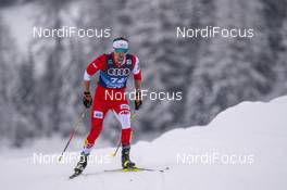 03.01.2021 Val Mustair, Switzerland (SUI): Kacper Antolec (POL) - FIS world cup cross-country, tour de ski, pursuit men, Val Mustair (SUI). www.nordicfocus.com. © Vianney THIBAUT/NordicFocus. Every downloaded picture is fee-liable.
