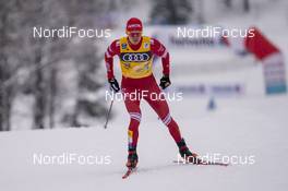 03.01.2021 Val Mustair, Switzerland (SUI): Alexander Bolshunov (RUS) - FIS world cup cross-country, tour de ski, pursuit men, Val Mustair (SUI). www.nordicfocus.com. © Vianney THIBAUT/NordicFocus. Every downloaded picture is fee-liable.