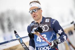 03.01.2021 Val Mustair, Switzerland (SUI): Simeon Hamilton (USA) - FIS world cup cross-country, tour de ski, pursuit men, Val Mustair (SUI). www.nordicfocus.com. © Modica/NordicFocus. Every downloaded picture is fee-liable.