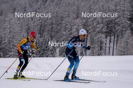 03.01.2021 Val Mustair, Switzerland (SUI): Imanol Rojo (ESP) - FIS world cup cross-country, tour de ski, pursuit men, Val Mustair (SUI). www.nordicfocus.com. © Vianney THIBAUT/NordicFocus. Every downloaded picture is fee-liable.