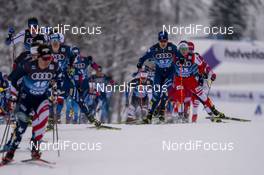 03.01.2021 Val Mustair, Switzerland (SUI): Davide Graz (ITA) - FIS world cup cross-country, tour de ski, pursuit men, Val Mustair (SUI). www.nordicfocus.com. © Vianney THIBAUT/NordicFocus. Every downloaded picture is fee-liable.
