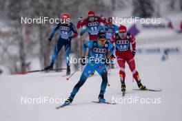 03.01.2021 Val Mustair, Switzerland (SUI): Clement Parisse (FRA) - FIS world cup cross-country, tour de ski, pursuit men, Val Mustair (SUI). www.nordicfocus.com. © Vianney THIBAUT/NordicFocus. Every downloaded picture is fee-liable.