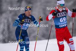 03.01.2021 Val Mustair, Switzerland (SUI): Verneri Suhonen (FIN) - FIS world cup cross-country, tour de ski, pursuit men, Val Mustair (SUI). www.nordicfocus.com. © Vianney THIBAUT/NordicFocus. Every downloaded picture is fee-liable.