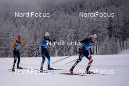 03.01.2021 Val Mustair, Switzerland (SUI): Gus Schumacher (USA) - FIS world cup cross-country, tour de ski, pursuit men, Val Mustair (SUI). www.nordicfocus.com. © Vianney THIBAUT/NordicFocus. Every downloaded picture is fee-liable.