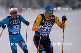 03.01.2021 Val Mustair, Switzerland (SUI): Lucas Boegl (GER) - FIS world cup cross-country, tour de ski, pursuit men, Val Mustair (SUI). www.nordicfocus.com. © Vianney THIBAUT/NordicFocus. Every downloaded picture is fee-liable.