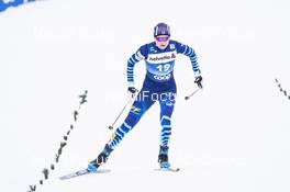 03.01.2021 Val Mustair, Switzerland (SUI): Johanna Matintalo (FIN) - FIS world cup cross-country, tour de ski, pursuit women, Val Mustair (SUI). www.nordicfocus.com. © Modica/NordicFocus. Every downloaded picture is fee-liable.