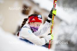 03.01.2021 Val Mustair, Switzerland (SUI): Katharina Hennig (GER) - FIS world cup cross-country, tour de ski, pursuit women, Val Mustair (SUI). www.nordicfocus.com. © Modica/NordicFocus. Every downloaded picture is fee-liable.