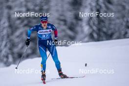03.01.2021 Val Mustair, Switzerland (SUI): Laurien Van Der Graaff (SUI) - FIS world cup cross-country, tour de ski, pursuit women, Val Mustair (SUI). www.nordicfocus.com. © Vianney THIBAUT/NordicFocus. Every downloaded picture is fee-liable.