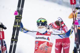 03.01.2021 Val Mustair, Switzerland (SUI): Frida Karlsson (SWE) - FIS world cup cross-country, tour de ski, pursuit women, Val Mustair (SUI). www.nordicfocus.com. © Modica/NordicFocus. Every downloaded picture is fee-liable.