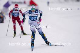 03.01.2021 Val Mustair, Switzerland (SUI): Moa Olsson (SWE) - FIS world cup cross-country, tour de ski, pursuit women, Val Mustair (SUI). www.nordicfocus.com. © Vianney THIBAUT/NordicFocus. Every downloaded picture is fee-liable.