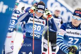 03.01.2021 Val Mustair, Switzerland (SUI): Francesca Franchi (ITA) - FIS world cup cross-country, tour de ski, pursuit women, Val Mustair (SUI). www.nordicfocus.com. © Modica/NordicFocus. Every downloaded picture is fee-liable.