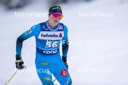03.01.2021 Val Mustair, Switzerland (SUI): Enora Latuilliere (FRA) - FIS world cup cross-country, tour de ski, pursuit women, Val Mustair (SUI). www.nordicfocus.com. © Vianney THIBAUT/NordicFocus. Every downloaded picture is fee-liable.