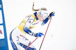 03.01.2021 Val Mustair, Switzerland (SUI): Linn Svahn (SWE) - FIS world cup cross-country, tour de ski, pursuit women, Val Mustair (SUI). www.nordicfocus.com. © Modica/NordicFocus. Every downloaded picture is fee-liable.