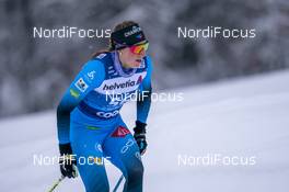 03.01.2021 Val Mustair, Switzerland (SUI): Enora Latuilliere (FRA) - FIS world cup cross-country, tour de ski, pursuit women, Val Mustair (SUI). www.nordicfocus.com. © Vianney THIBAUT/NordicFocus. Every downloaded picture is fee-liable.