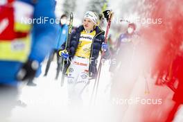 03.01.2021 Val Mustair, Switzerland (SUI): Linn Svahn (SWE) - FIS world cup cross-country, tour de ski, pursuit women, Val Mustair (SUI). www.nordicfocus.com. © Modica/NordicFocus. Every downloaded picture is fee-liable.
