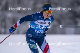 03.01.2021 Val Mustair, Switzerland (SUI): Rosie Brennan (USA) - FIS world cup cross-country, tour de ski, pursuit women, Val Mustair (SUI). www.nordicfocus.com. © Vianney THIBAUT/NordicFocus. Every downloaded picture is fee-liable.
