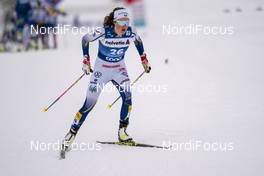 03.01.2021 Val Mustair, Switzerland (SUI): Moa Lundgren (SWE) - FIS world cup cross-country, tour de ski, pursuit women, Val Mustair (SUI). www.nordicfocus.com. © Vianney THIBAUT/NordicFocus. Every downloaded picture is fee-liable.
