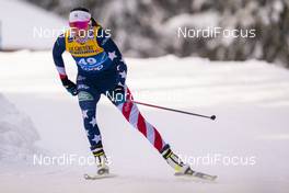 05.01.2021, Toblach, Italy (ITA): Katharine Ogden (USA) - FIS world cup cross-country, tour de ski, 10km women, Toblach (ITA). www.nordicfocus.com. © Vianney THIBAUT/NordicFocus. Every downloaded picture is fee-liable.