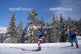 05.01.2021, Toblach, Italy (ITA): Hailey Swirbul (USA) - FIS world cup cross-country, tour de ski, 10km women, Toblach (ITA). www.nordicfocus.com. © Vianney THIBAUT/NordicFocus. Every downloaded picture is fee-liable.