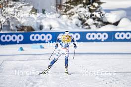 05.01.2021, Toblach, Italy (ITA): Ebba Andersson (SWE) - FIS world cup cross-country, tour de ski, 10km women, Toblach (ITA). www.nordicfocus.com. © Modica/NordicFocus. Every downloaded picture is fee-liable.
