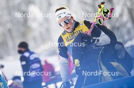 05.01.2021, Toblach, Italy (ITA): Moa Lundgren (SWE) - FIS world cup cross-country, tour de ski, 10km women, Toblach (ITA). www.nordicfocus.com. © Modica/NordicFocus. Every downloaded picture is fee-liable.