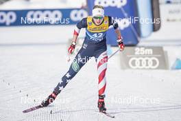 05.01.2021, Toblach, Italy (ITA): Hailey Swirbul (USA) - FIS world cup cross-country, tour de ski, 10km women, Toblach (ITA). www.nordicfocus.com. © Modica/NordicFocus. Every downloaded picture is fee-liable.