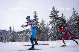 05.01.2021, Toblach, Italy (ITA): Hugo Lapalus (FRA) - FIS world cup cross-country, tour de ski, 15km men, Toblach (ITA). www.nordicfocus.com. © Vianney THIBAUT/NordicFocus. Every downloaded picture is fee-liable.