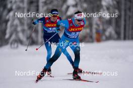 05.01.2021, Toblach, Italy (ITA): Adrien Backscheider (FRA) - FIS world cup cross-country, tour de ski, 15km men, Toblach (ITA). www.nordicfocus.com. © Vianney THIBAUT/NordicFocus. Every downloaded picture is fee-liable.