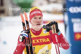 05.01.2021, Toblach, Italy (ITA): Alexander Bolshunov (RUS) - FIS world cup cross-country, tour de ski, 15km men, Toblach (ITA). www.nordicfocus.com. © Modica/NordicFocus. Every downloaded picture is fee-liable.