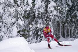 05.01.2021, Toblach, Italy (ITA): Alexander Bolshunov (RUS) - FIS world cup cross-country, tour de ski, 15km men, Toblach (ITA). www.nordicfocus.com. © Vianney THIBAUT/NordicFocus. Every downloaded picture is fee-liable.