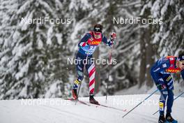 06.01.2021, Toblach, Italy (ITA): Scott Patterson (USA) - FIS world cup cross-country, tour de ski, pursuit men, Toblach (ITA). www.nordicfocus.com. © Modica/NordicFocus. Every downloaded picture is fee-liable.