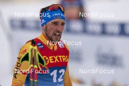 06.01.2021, Toblach, Italy (ITA): Jonas Dobler (GER) - FIS world cup cross-country, tour de ski, pursuit men, Toblach (ITA). www.nordicfocus.com. © Vianney THIBAUT/NordicFocus. Every downloaded picture is fee-liable.