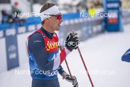 06.01.2021, Toblach, Italy (ITA): Kevin Bolger (USA) - FIS world cup cross-country, tour de ski, pursuit men, Toblach (ITA). www.nordicfocus.com. © Vianney THIBAUT/NordicFocus. Every downloaded picture is fee-liable.