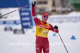 06.01.2021, Toblach, Italy (ITA): Alexander Bolshunov (RUS) - FIS world cup cross-country, tour de ski, pursuit men, Toblach (ITA). www.nordicfocus.com. © Vianney THIBAUT/NordicFocus. Every downloaded picture is fee-liable.