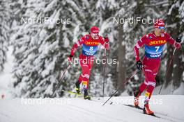 06.01.2021, Toblach, Italy (ITA): Andrey Melnichenko (RUS) - FIS world cup cross-country, tour de ski, pursuit men, Toblach (ITA). www.nordicfocus.com. © Modica/NordicFocus. Every downloaded picture is fee-liable.