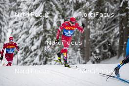 06.01.2021, Toblach, Italy (ITA): Alexey Chervotkin (RUS) - FIS world cup cross-country, tour de ski, pursuit men, Toblach (ITA). www.nordicfocus.com. © Modica/NordicFocus. Every downloaded picture is fee-liable.
