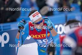 06.01.2021, Toblach, Italy (ITA): Adrien Backscheider (FRA) - FIS world cup cross-country, tour de ski, pursuit men, Toblach (ITA). www.nordicfocus.com. © Vianney THIBAUT/NordicFocus. Every downloaded picture is fee-liable.