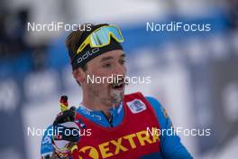 06.01.2021, Toblach, Italy (ITA): Hugo Lapalus (FRA) - FIS world cup cross-country, tour de ski, pursuit men, Toblach (ITA). www.nordicfocus.com. © Vianney THIBAUT/NordicFocus. Every downloaded picture is fee-liable.