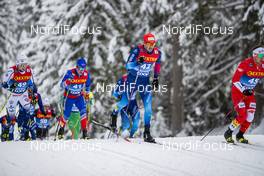 06.01.2021, Toblach, Italy (ITA): Jonas Baumann (SUI) - FIS world cup cross-country, tour de ski, pursuit men, Toblach (ITA). www.nordicfocus.com. © Modica/NordicFocus. Every downloaded picture is fee-liable.