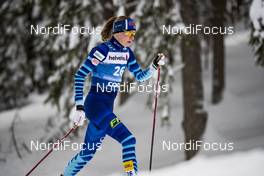 06.01.2021, Toblach, Italy (ITA): Johanna Matintalo (FIN) - FIS world cup cross-country, tour de ski, pursuit women, Toblach (ITA). www.nordicfocus.com. © Modica/NordicFocus. Every downloaded picture is fee-liable.