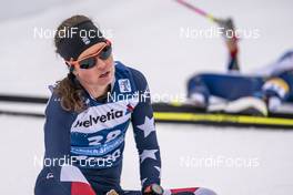 06.01.2021, Toblach, Italy (ITA): Caitlin Patterson (USA) - FIS world cup cross-country, tour de ski, pursuit women, Toblach (ITA). www.nordicfocus.com. © Vianney THIBAUT/NordicFocus. Every downloaded picture is fee-liable.