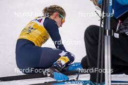 06.01.2021, Toblach, Italy (ITA): Jessie Diggins (USA) - FIS world cup cross-country, tour de ski, pursuit women, Toblach (ITA). www.nordicfocus.com. © Vianney THIBAUT/NordicFocus. Every downloaded picture is fee-liable.