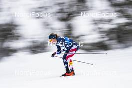 06.01.2021, Toblach, Italy (ITA): Rosie Brennan (USA) - FIS world cup cross-country, tour de ski, pursuit women, Toblach (ITA). www.nordicfocus.com. © Modica/NordicFocus. Every downloaded picture is fee-liable.