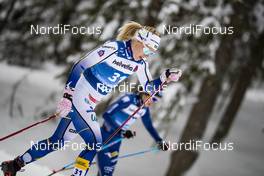06.01.2021, Toblach, Italy (ITA): Jonna Sundling (SWE) - FIS world cup cross-country, tour de ski, pursuit women, Toblach (ITA). www.nordicfocus.com. © Modica/NordicFocus. Every downloaded picture is fee-liable.