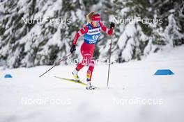 06.01.2021, Toblach, Italy (ITA): Yana Kirpichenko (RUS) - FIS world cup cross-country, tour de ski, pursuit women, Toblach (ITA). www.nordicfocus.com. © Modica/NordicFocus. Every downloaded picture is fee-liable.