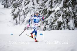 06.01.2021, Toblach, Italy (ITA): Linn Svahn (SWE) - FIS world cup cross-country, tour de ski, pursuit women, Toblach (ITA). www.nordicfocus.com. © Modica/NordicFocus. Every downloaded picture is fee-liable.