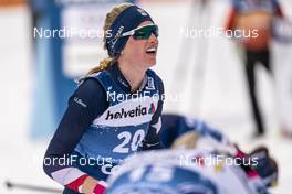06.01.2021, Toblach, Italy (ITA): Hailey Swirbul (USA) - FIS world cup cross-country, tour de ski, pursuit women, Toblach (ITA). www.nordicfocus.com. © Vianney THIBAUT/NordicFocus. Every downloaded picture is fee-liable.