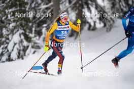 06.01.2021, Toblach, Italy (ITA): Pia Fink (GER) - FIS world cup cross-country, tour de ski, pursuit women, Toblach (ITA). www.nordicfocus.com. © Modica/NordicFocus. Every downloaded picture is fee-liable.